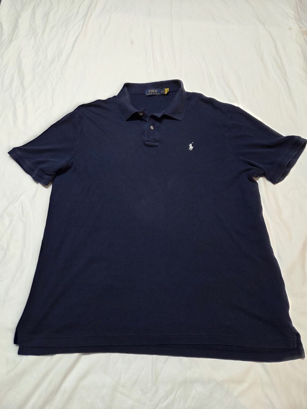 polo ralph lauren shirt mens Size XL Navy Blue
